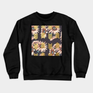 Gold sunflowers Crewneck Sweatshirt